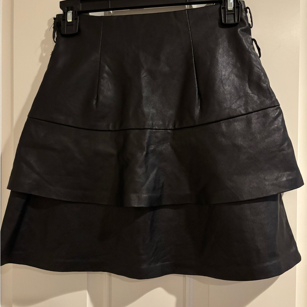 Guess faux leather skirt